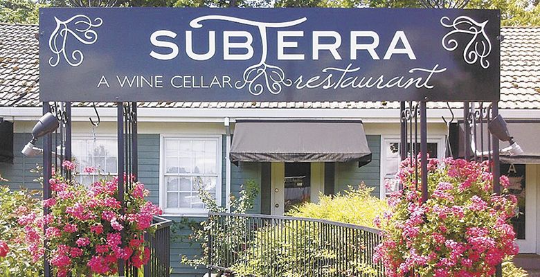 Subterra, located in Newberg, is a unique dining experience in an ambient cellar venue. Although eclectic, the menu is executed with classical technique.##Photo provided