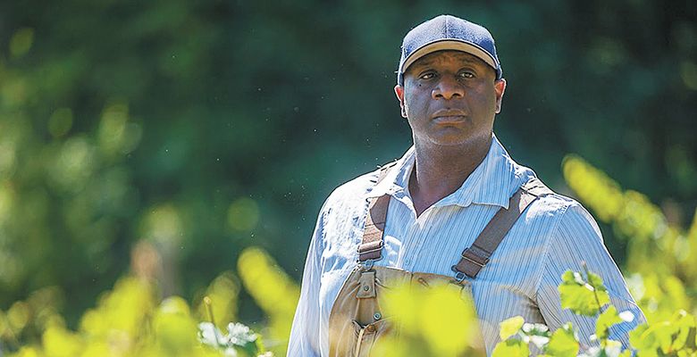 Winemaker Bertony Faustin is the drive and inspiration behind the making of “Red, White & Black,” a documentary about minority winemakers.##Photo by Diego G. Diaz