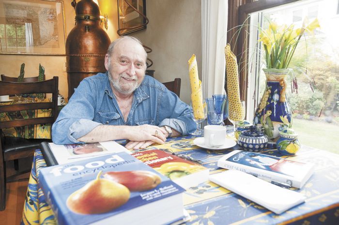 Master chef, sommelier, B&B owner and lexicon compiler extraordinaire Jacques Rolland sits in the dining room of his stately A’Tuscan Estate on Northeast Evans Street in McMinnville.