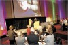 At the Industry Awards Dinner, Susan and Alex Sokol Blosser present David Adelsheim the OWB&rsquo;s Distinguished Lifetime Achievement Award for his four-plus decades of service.