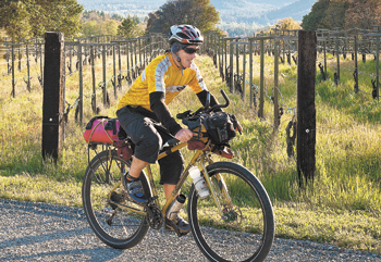 Charles Continues his trek
through the Applegate Valley.