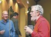 Myron Redford of Amity Vineyards talks with a guest at this year&rsquo;s Equinox, Eola-Amity Hills Winegrowers Association&rsquo;s annual tasting event.