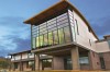 Portland architecture firm Fletcher Farr Ayotte worked with winery-focused architecture firm Laurence Ferar & Associates to create
the design for SOWI&rsquo;s Danny Lang Center.