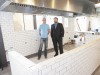 Paul&eacute;e owners, Executive Chef daniel Mondok (left) and Sommelier Brandon tebbe, stand in what will be dundee&rsquo;s newest upscale restaurant, set to open in May.