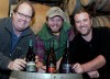 Friends Matt Driscoll, Brad Ford and Michael Lundeen share facilities for their separate wineries - Photo by Nicole Duplaix